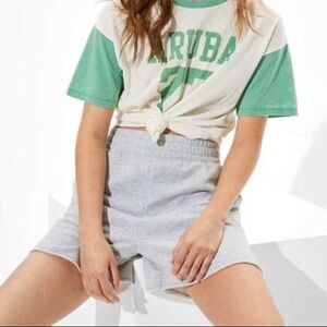 ♥︎ AE Highest Waist Fleece Boyfriend Short ♥︎